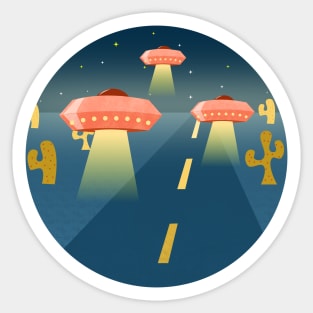 UFO's Sticker